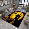 Halloween Carpet Cartoon Living Room Bedroom Kitchen Sofa Table Balcony Rug Non-slip Washable Mat Exquisite Home Ornaments