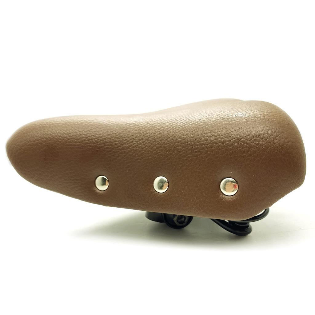 Седло велосипедное классическое махровое 10915