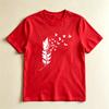 Feather Turning Into Birds Silhouette TShirt Minimalist Freedom Nature Graphic Tee Boho Casual Shirt Unisex Daily Life Tshirt