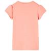 T-shirt pour enfants corail néon 92/104/116/128/140