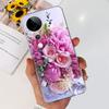 Flower Butterfly Women Fashion Back Cover For Vivo S19 Pro 5G V2362A Phone Funda Transparent Soft TPU Slim Silicone Bumper Etui