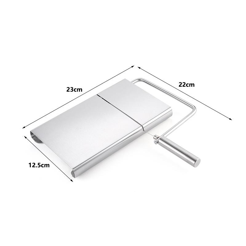 Домашний Слайсер для Сыра из Нержавеющей Стали Машина для Нарезки Сыра Ветчины Сыров Масла с Удобной Ручкой Легко Нарезать Кухонные Инструменты