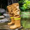 Men's Over-the-Knee High-Top Rain Boots - Waist-High Waterproof Fishing Waders