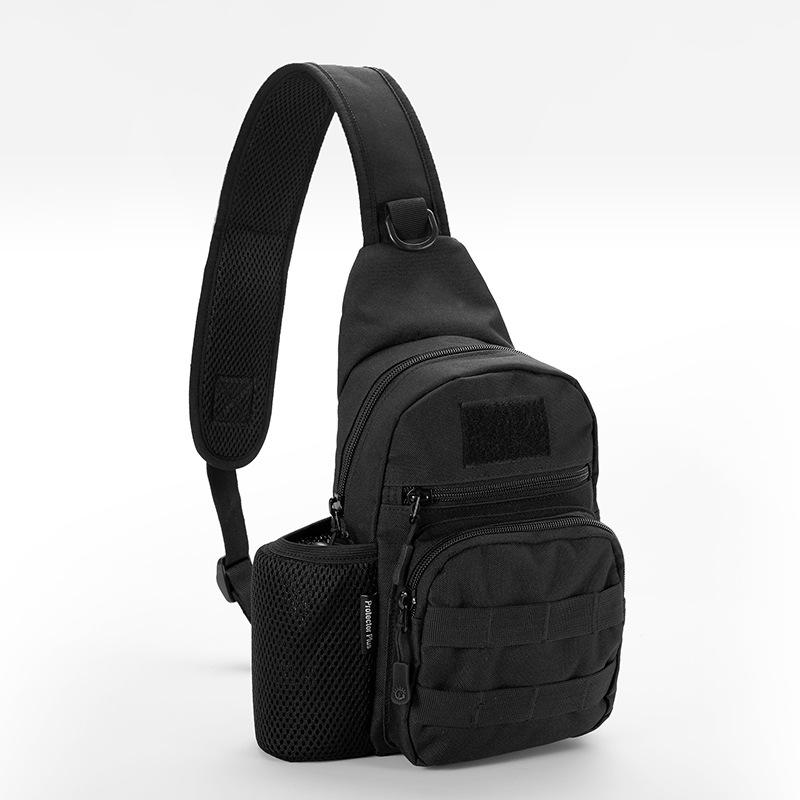 Men's Multi-Functional Tactical Crossbody Chest and Shoulder Bag for Outdoor and Cycling
