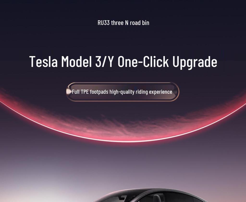 Обновленные модели Tesla 3/Y: Коврики из ТПЭ для защиты и декора салона