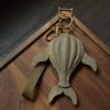 Whale Original Handmade Leather Car Key Bag Pendant Simple High-end Sense Niche Versatile Key Chain