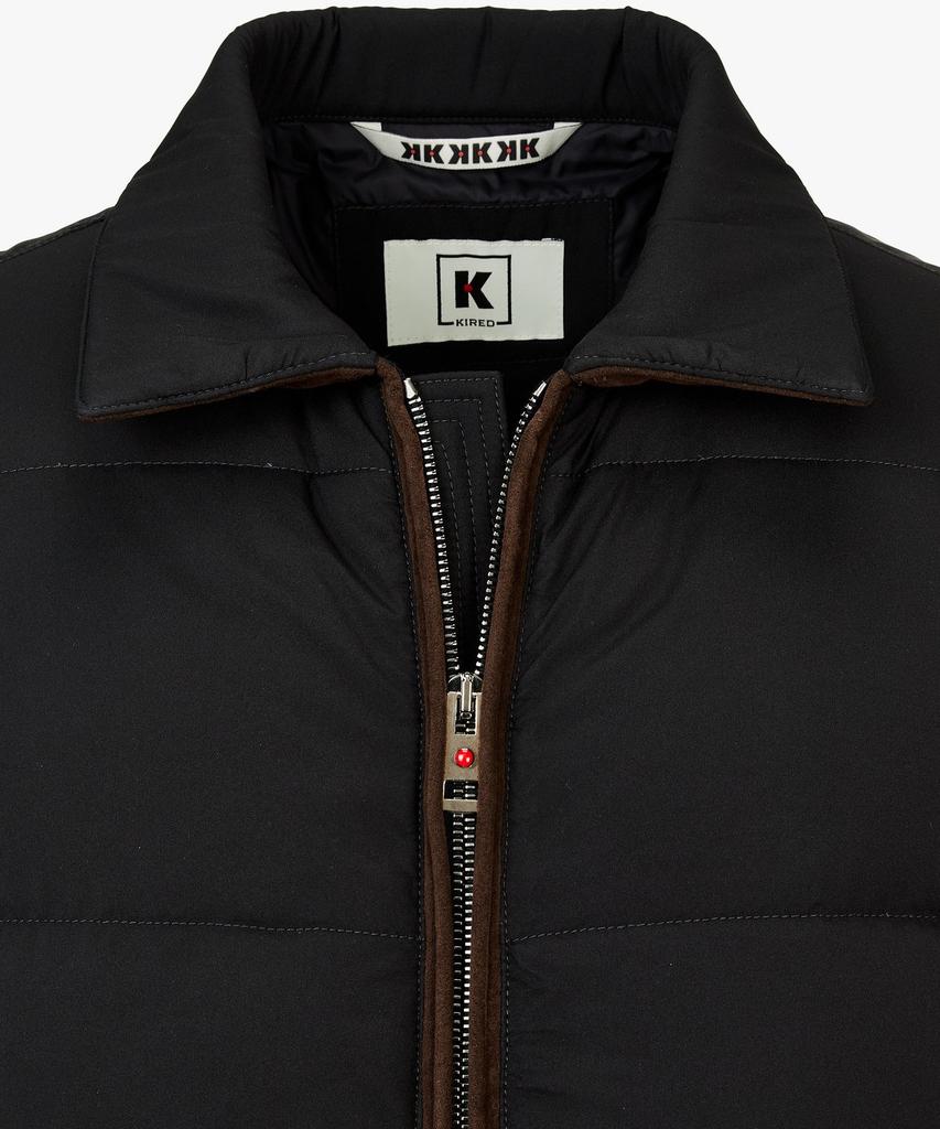 Man On The Boon [Kired] Collared Down Padded Jumper_Black 4714309102