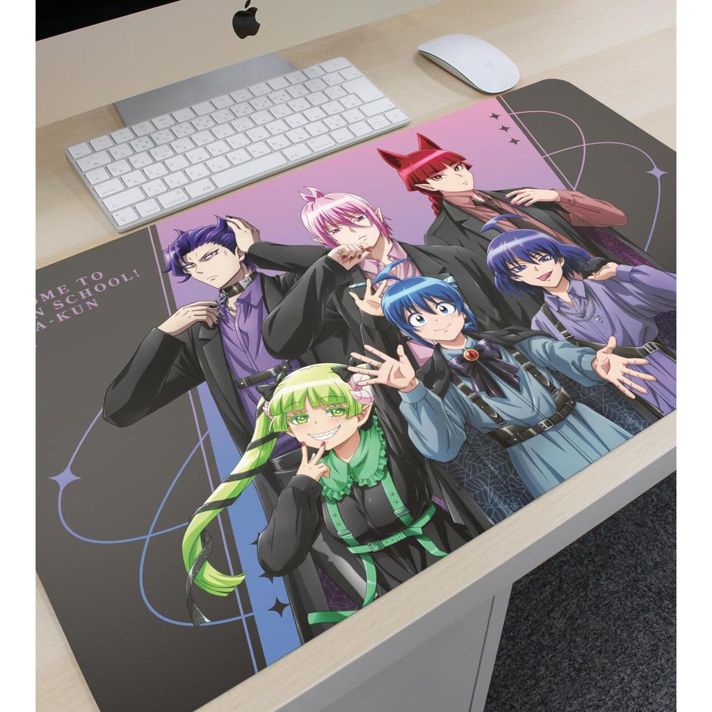Welcome To Demon Original Illustration Group Black Coordinate Mat School! Iruma-kun Ver. Multi-Desk