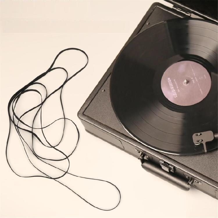 10 шт. Пассик для проигрывателя виниловых пластинок Замена пассика Резиновый плоский приводной ремень Ремонт пассика проигрывателя 190-471 мм