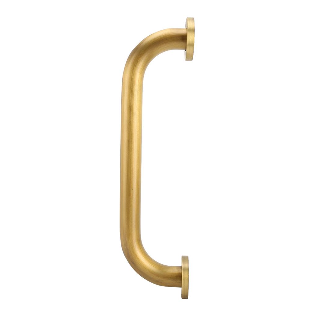 Copper Shower Grab Bar Bathroom Balance Bar Safety Hand Rail Bathtub Safety Handle for Elderly