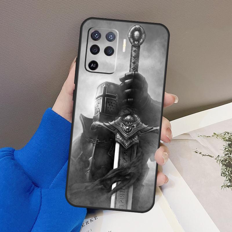 Слава Солнцу Чехол Dark Souls Для Oppo A5 Pro A15 A17 A57 A77 A18 A38 A58 A78 A98 A94 A74 A54 A16 A76 A96 A40 A60 A80