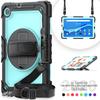 Armor Case for Lenovo Tab M11 Xiaoxin Pad 2024 TB330FU TB-X306F X306X K10 M10 3rd Gen TB328FU K11 Wrist Strap Kickstand Cover