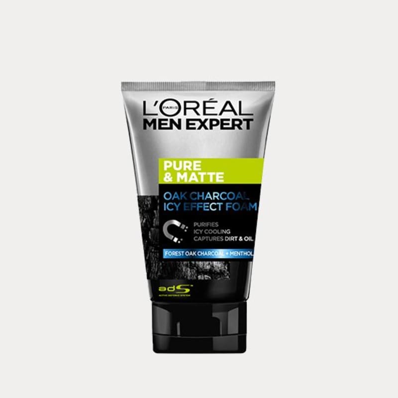 L'Oréal Paris Очищающая пенка с древесным углем Pure & Matte 100 мл