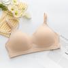 Soft Wire-Free Push-Up Bra for Small Chest - Anti-Sagging, Breathable, Thin Cup with Side Support