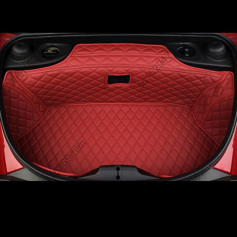 For Porsche 718 Boxster Cayman Accessories Car Front Rear Trunk Mat Anti-dirty Protection Interior Liner Cover Pad