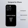 Персонализированный чехол для телефона с фото на заказ Для iPhone 16 15 14 13 Pro Max Plus Mini Матовый Мягкий чехол Funda