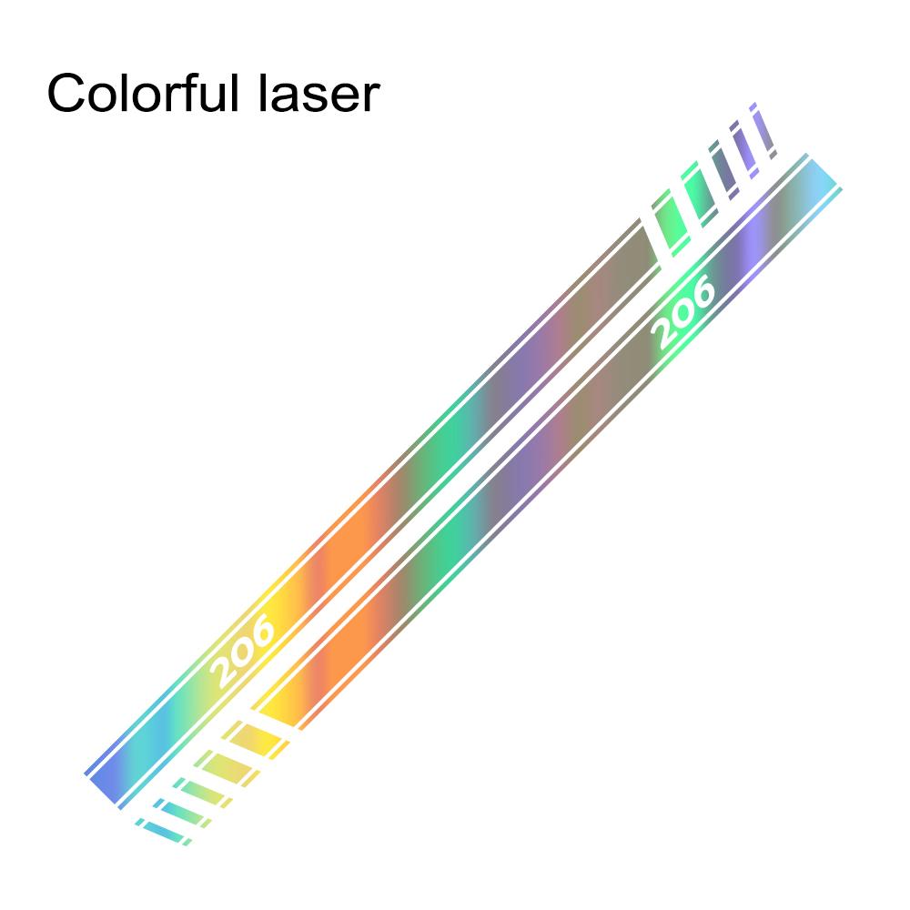 Car Side Line Stickers Tuning Accessories Vinyl Film Decals for Peugeot 206 DIY Auto Sports Decal Graphics Wrap Accessories