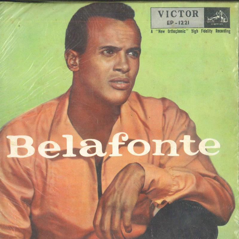 7-дюймовая пластинка HARRY BELAFONTE - Venezuela / Unchained Melody / Mama EP1221 VICTOR Япония Поп Б/У