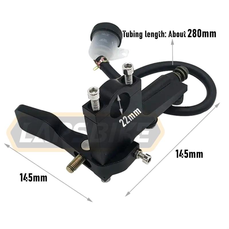 Universal 22mm Motorcycle Clutch Thumb Brake Lever Kit Rear Master Pump Cylinder Handle Motorcycle Brake Modified Parts