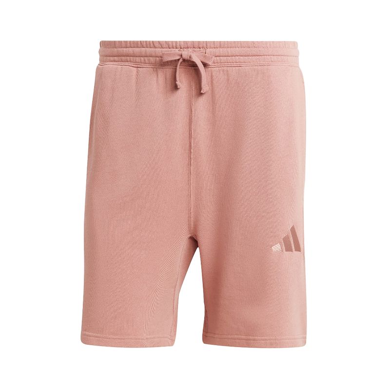 adidas SS25 Мода Простые Дышащие Шорты Свободного Кроя На Шнуровке Повседневные Мужские Шорты Розовые JC5368