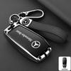 ZJH5   Metal Leather Car Smart Key Case Cover Protection Shell For Mercedes Benz W205 W206 W204 W213 W177 W223 W247 GLC GLA CLA GLB GLS