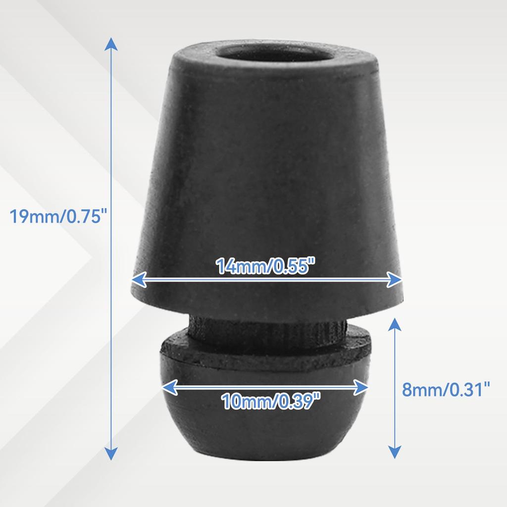 Универсальные 2 шт. демпферы для дверей автомобиля, буферная накладка, резиновый противоударный бампер, стопор для Hyundai Elantra Sonata Accent ix35 IX45 Verna