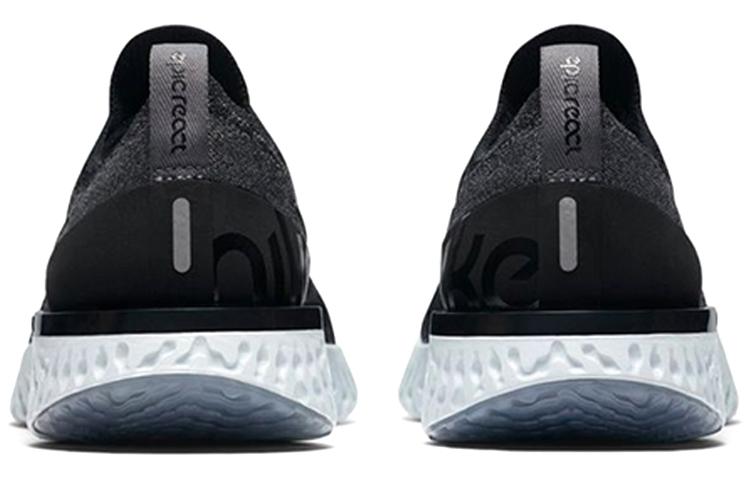 Nike Epic React Flyknit Черный Темно-серый AQ0067-001