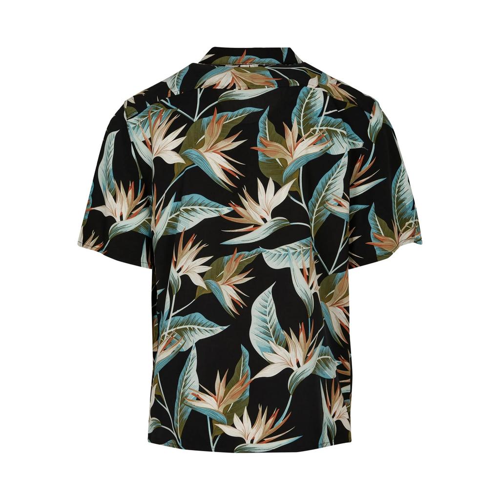 Urban Classics Mens Blossom Resort Shirt