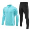 Adult Kids Long Sleeve Zip Football Training Jacket Set Team Sports Basketball Winter