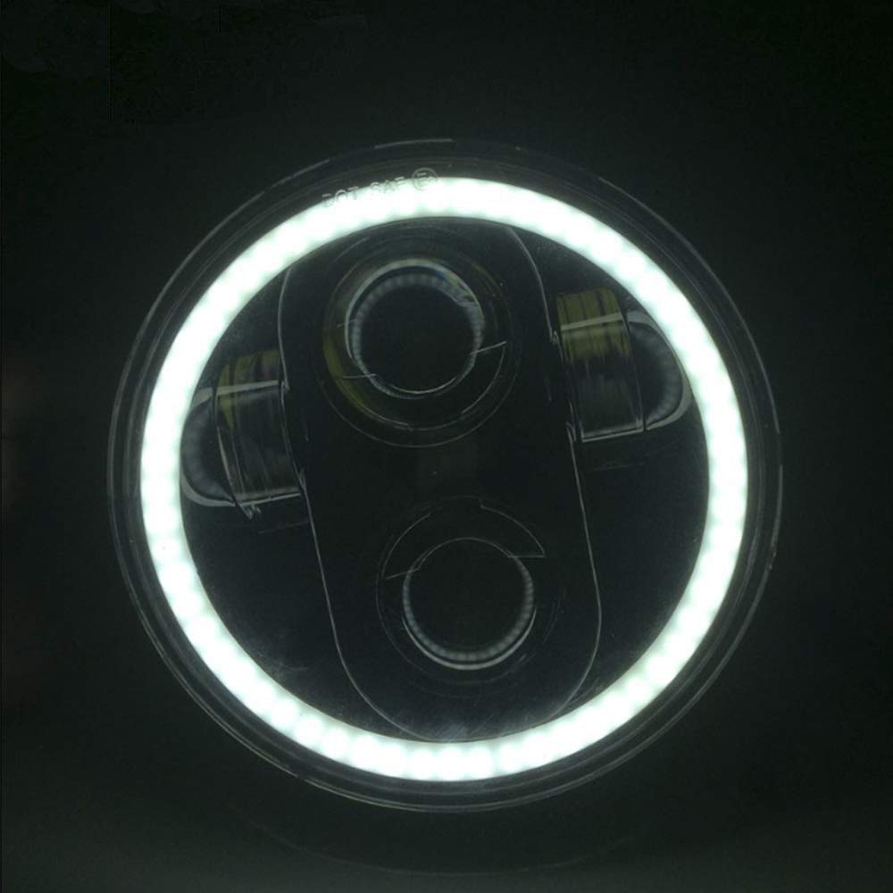 Фара Sportster 5,75 дюйма LED фара с кольцом Squid, функцией дневных ходовых огней (DRL) и поворотников,