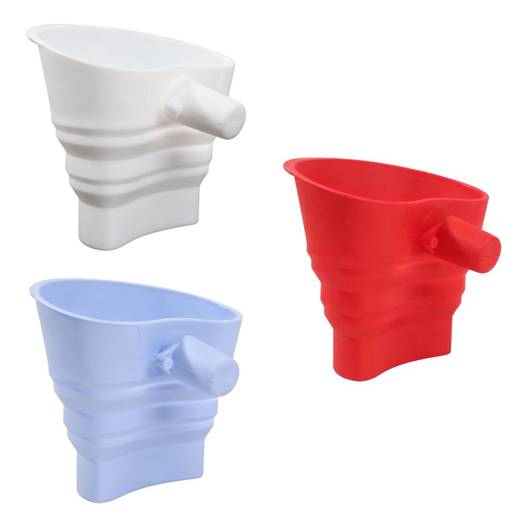 Складная силиконовая воронка Защита от проливания Бытовая воронка для миксера Мучная воронка Многоразовый аксессуар для тестомесильной машины