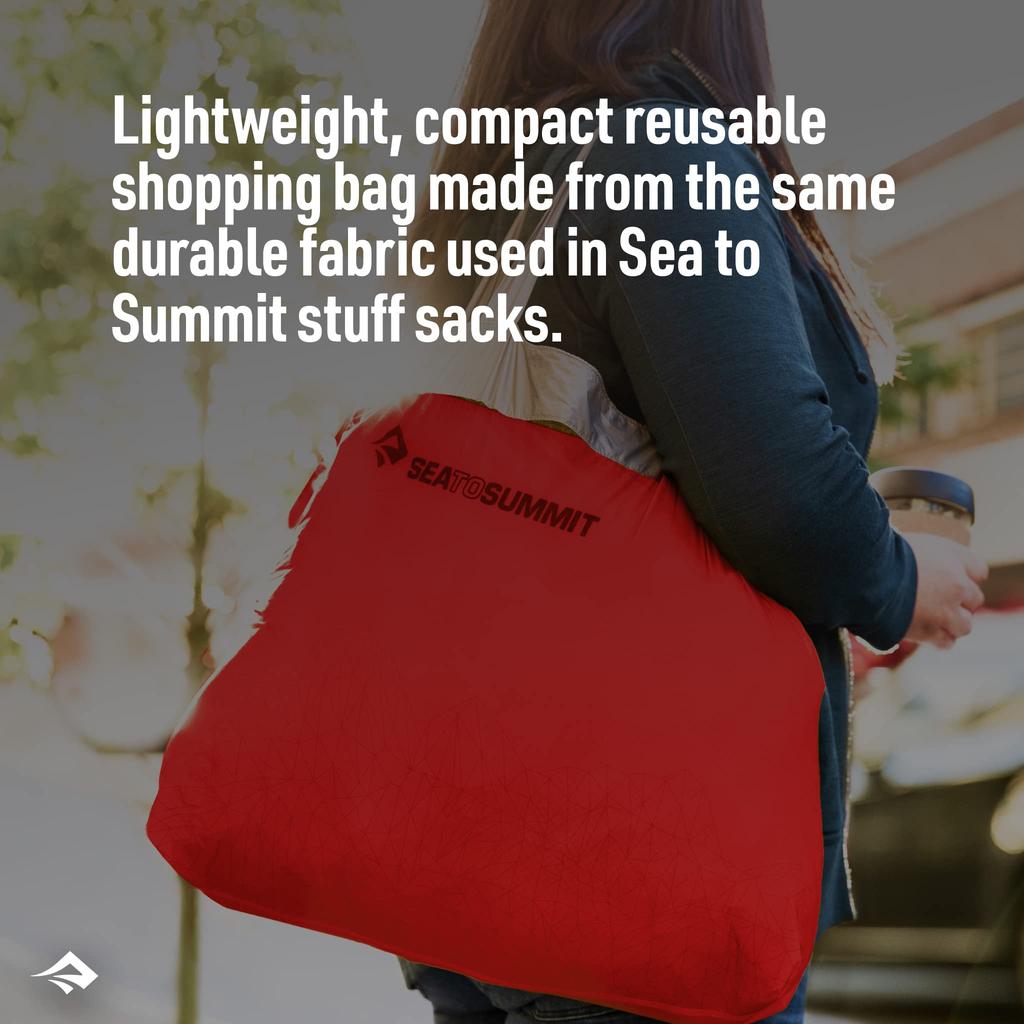 To Ultra Sil Shopping Bag 25L Blue Atoll ST83503 [Sea Summit]