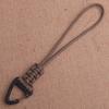 High Strength Paracord Keychain Triangle Buckle Parachute Cord Carabiner  Hiking