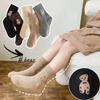 1 Pair Toddler Socks Korean Fashion Cartoon Bear Calf Sock for Kids Boy Girl Spring Autumn Soft Cotton School Sock for Baby