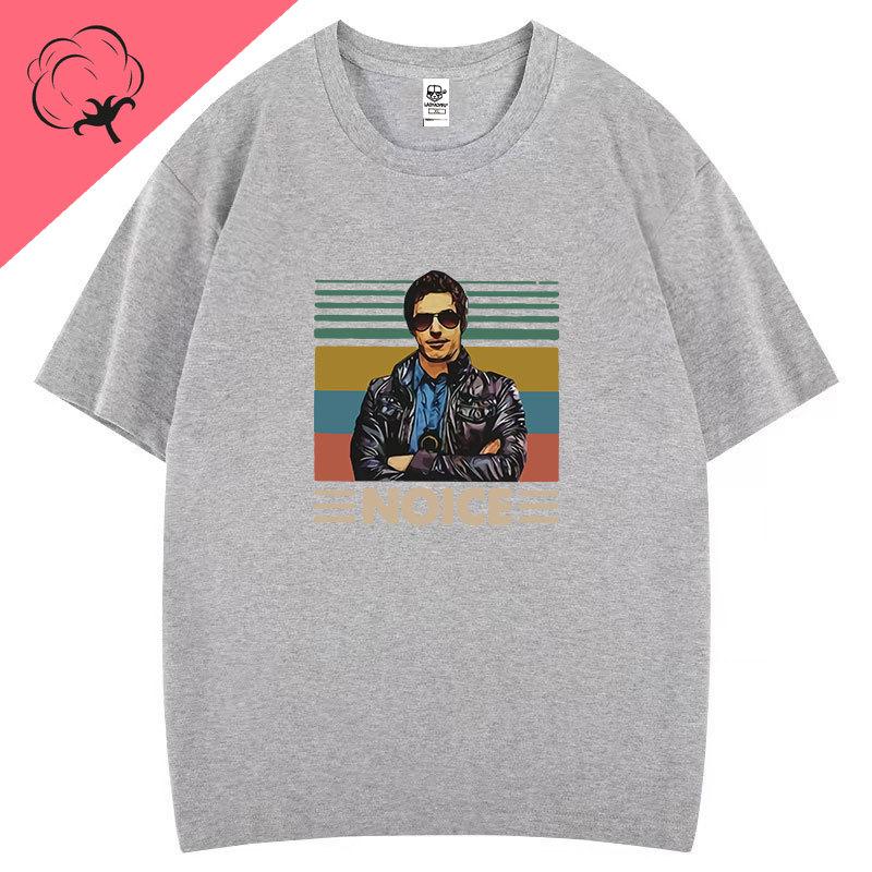 Джейк Перальта Бруклин 99 Круто Футболка Новинка Дышащая Camisetas Лето Короткий рукав Круглый вырез для Мужчин Одежда