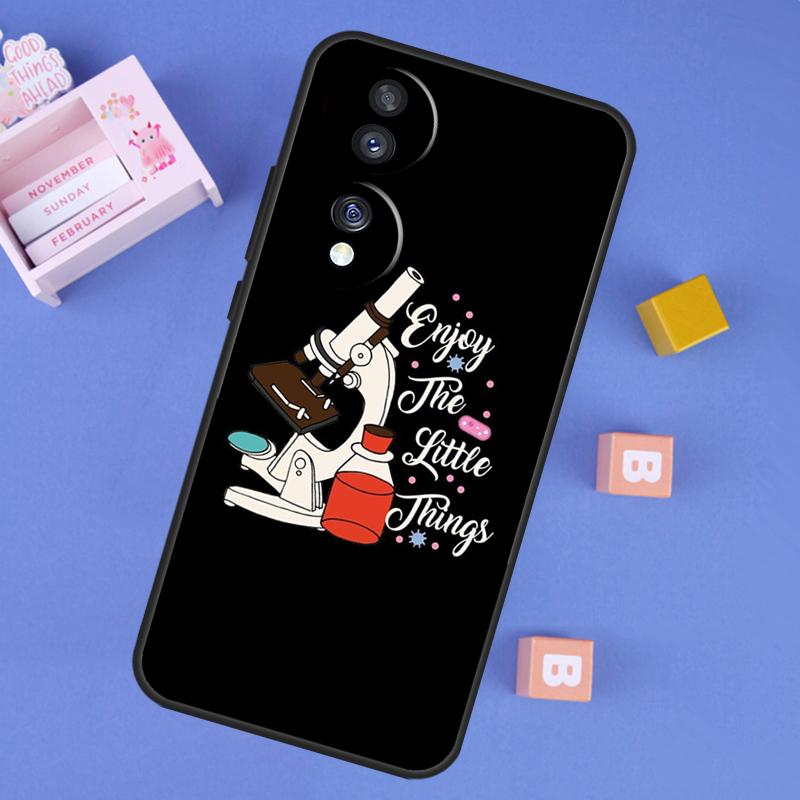 Научный биологический лабораторный чехол для Honor 400 Pro 200 70 90 Lite X9a X9b X9c X9d X8b X8c Win RT Magic 8 5 6 7 Pro