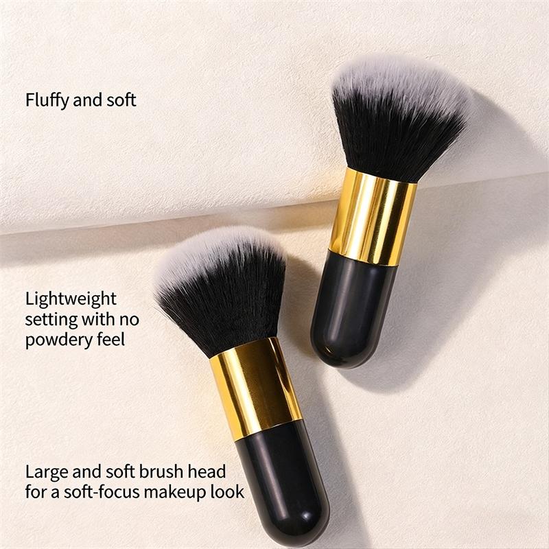 1PC Large Soft Makeup Brushes Foundation Loose Powder Face Blush Brush Soft Face Brush Cosmetics Foundation Make Up Tools