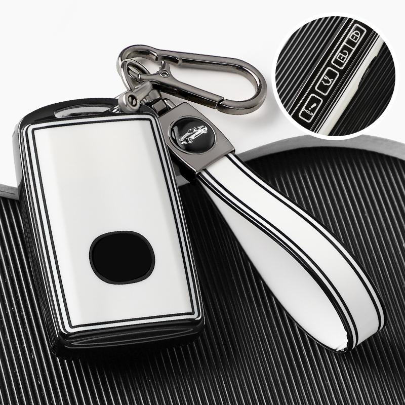 For Mazda 3 Alexa Cx30 Cx-30 Cx-4 Cx-5 Cx5 Cx-8 Cx8 Cx-9 Cx9 Car Key Cover Case Protection Shell Keychain Accessories 4 Buttons