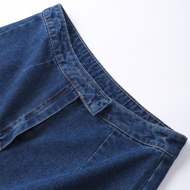 Denim Split Vest Shorts Set Women Single Breasted Sleeveless O-neck Top High Waist Short Pant Summer Lady Suit