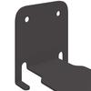 Floating Shelf with Shelf 24 pcs Black 6 x 10.8 x 6.6 cm