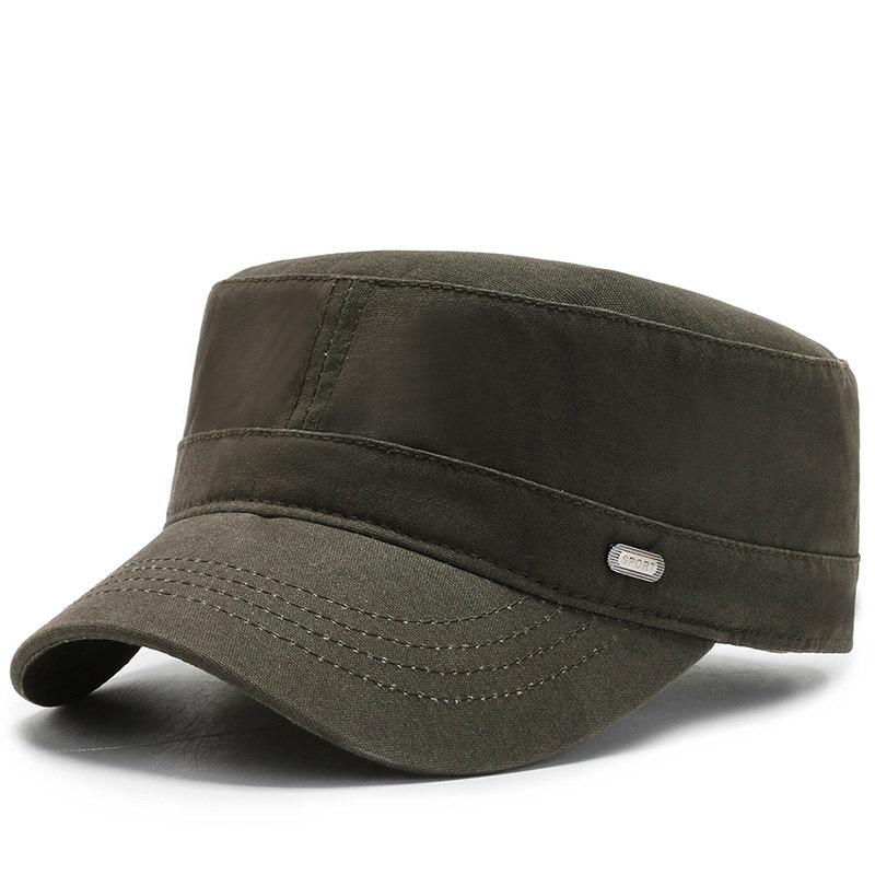 Шляпа для мужчин среднего возраста, весенне-осенняя, уличная, бейсболка, повседневная, с козырьком, универсальная, солнцезащитная для пожилых