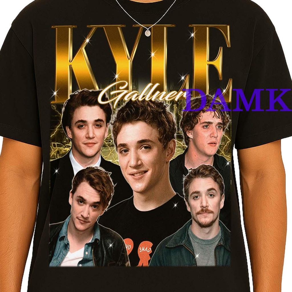 Kyle Gallner Shirt, Kyle Gallner Vintage Tshirt, Kyle Gallner Fan Tees, Kyle Gallner Retro 90s T-shirt, Kyle Gallner Merch Gift Tee