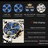 OLEVS Men Watches Top Brand Fine Steel Original Automatic Wristwatch for Man Original Self-winding Mechanical Movement Calendar