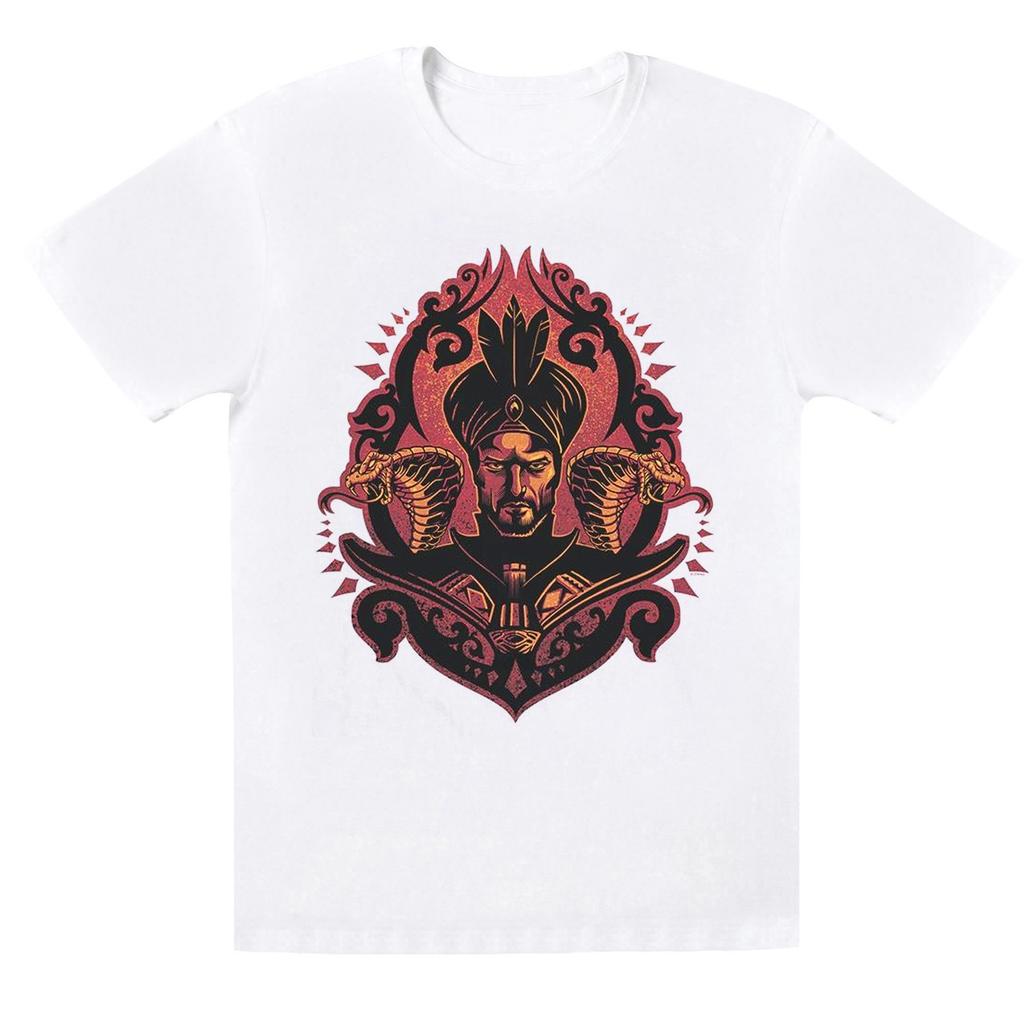 Disney Футболка для мальчиков с изображением змей Джафара из фильма «Аладдин»