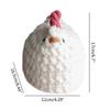 Cute Chicken Plush Chicken Toy Stuffed Chicken Decorations Mama and Mini Mabel Chicken Crochet Stuffed Animal for Kids