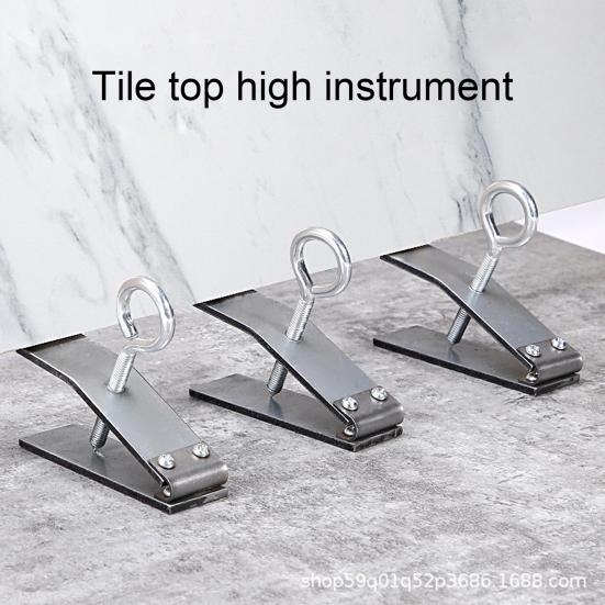 Регулятор высоты плитки Профессиональный сверхмощный точный металлический ручной настенный подъемник для керамической плитки Устройство для выравнивания Инструменты для каменщика
