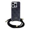 Etui do iPhone 15 Pro Max Guess Crossbody Cord Czarne
