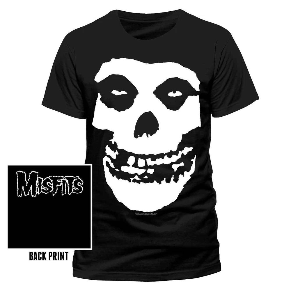 Футболка Misfits Fiend Skull Футболка Панк-рок группы Футболка