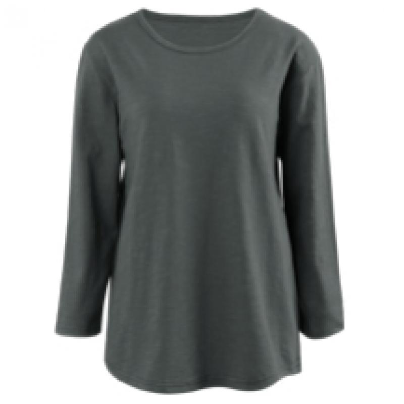 Shop Women S Round Slub CoTTon 3 4 Sleeve T ShirT Ivory Dai wSh 1003