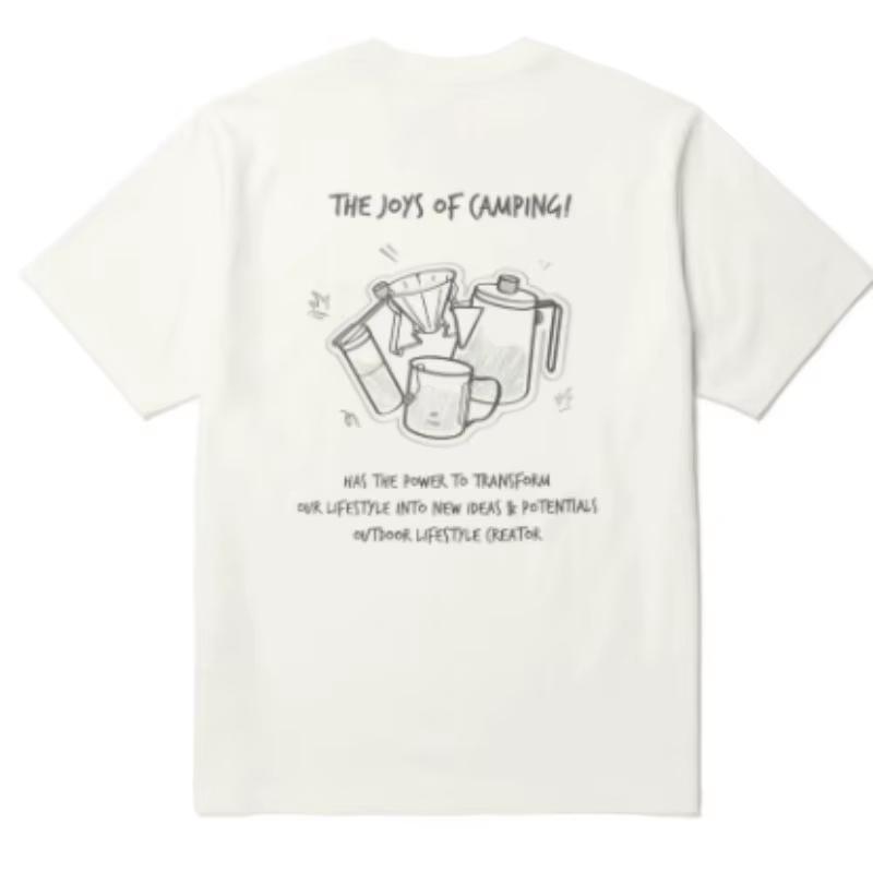 Summer Simple Pattern Printed KoreanStyle Creative Fun Casual Pure Cotton RoundNeck Casual Unisexs ShortSleeved TShirt